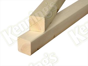 Untreated Planed Round Edge Timber (50mm x 50mm)